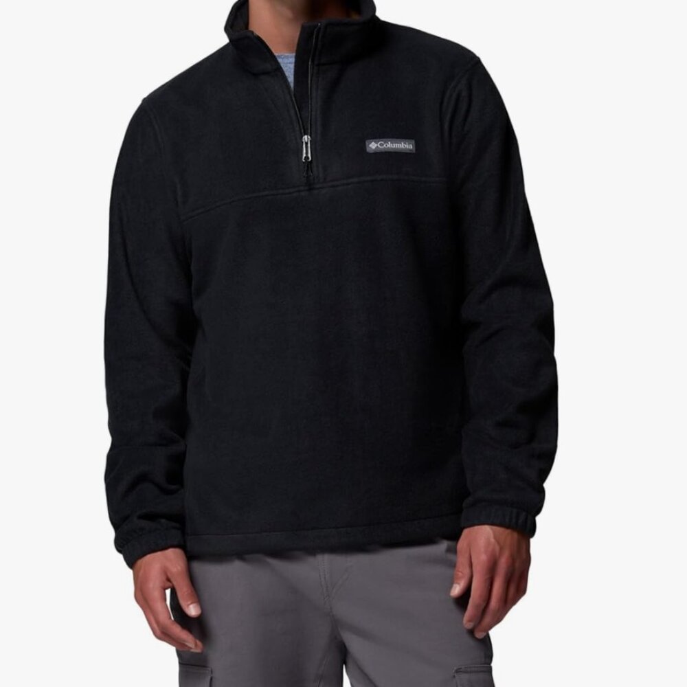 Columbia Men's Steens Mountain Half Zip Classic Fit Soft Pullover Fleece Jacket